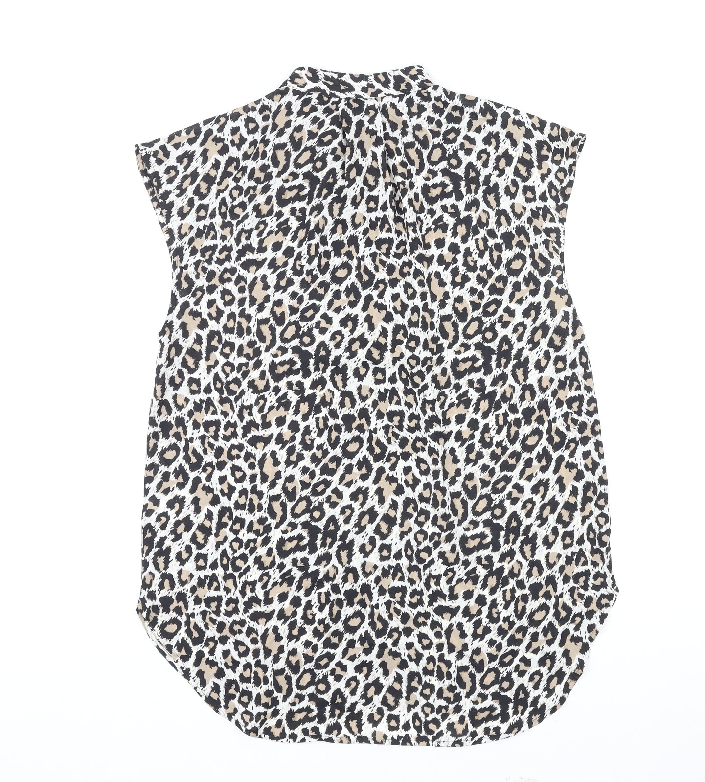 Womens UK Size 10 NEXT White Basic Blouse