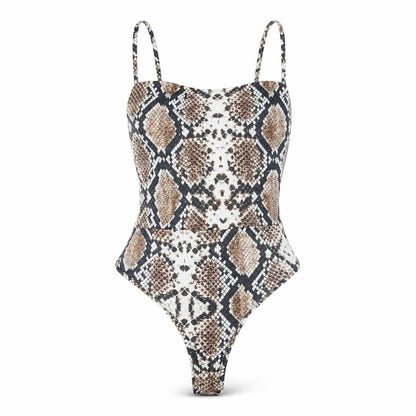 Womens UK Size 6 PRETTYLITTLETHING One-Piece Multicoloured Bodysuit