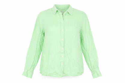 Womens UK Size 14 Orvis Green Basic Button-Up