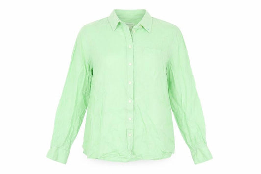 Womens UK Size 14 Orvis Green Basic Button-Up