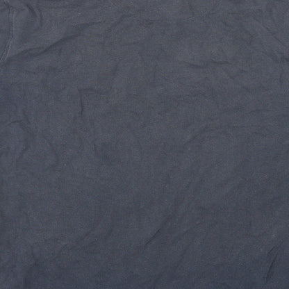 Livergy Mens Blue Polyester Polo Size M Collared Pullover