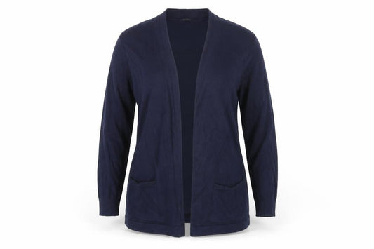 Womens UK Size L Retrology Blue Cardigan Jumper