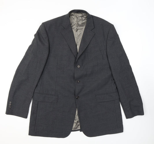Mens UK Size 44 Marks and Spencer Regular Grey Suit Jacket