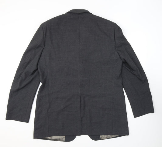 Mens UK Size 44 Marks and Spencer Regular Grey Suit Jacket