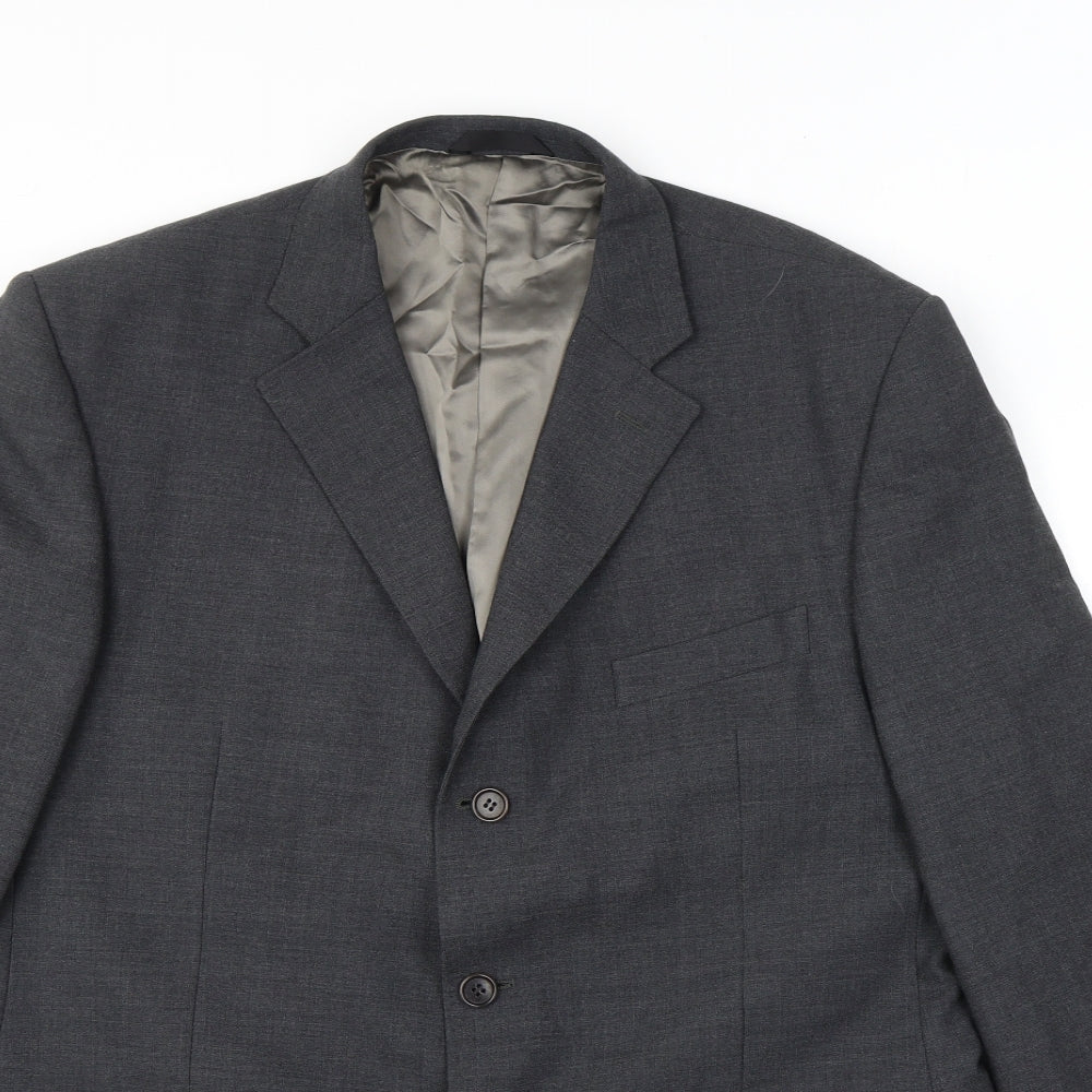 Mens UK Size 44 Marks and Spencer Regular Grey Suit Jacket