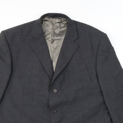 Mens UK Size 44 Marks and Spencer Regular Grey Suit Jacket