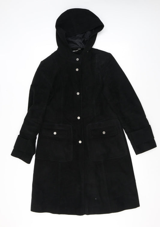 Womens UK Size 8 NEXT Black Parka Coat