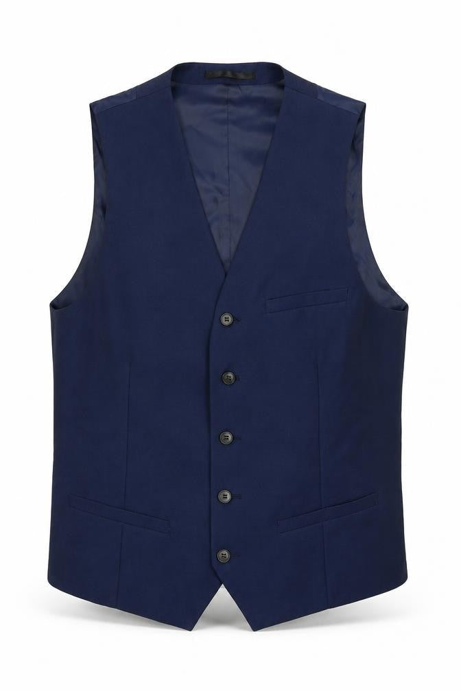 Mens UK Size 42 Topman Regular Blue Suit Jacket
