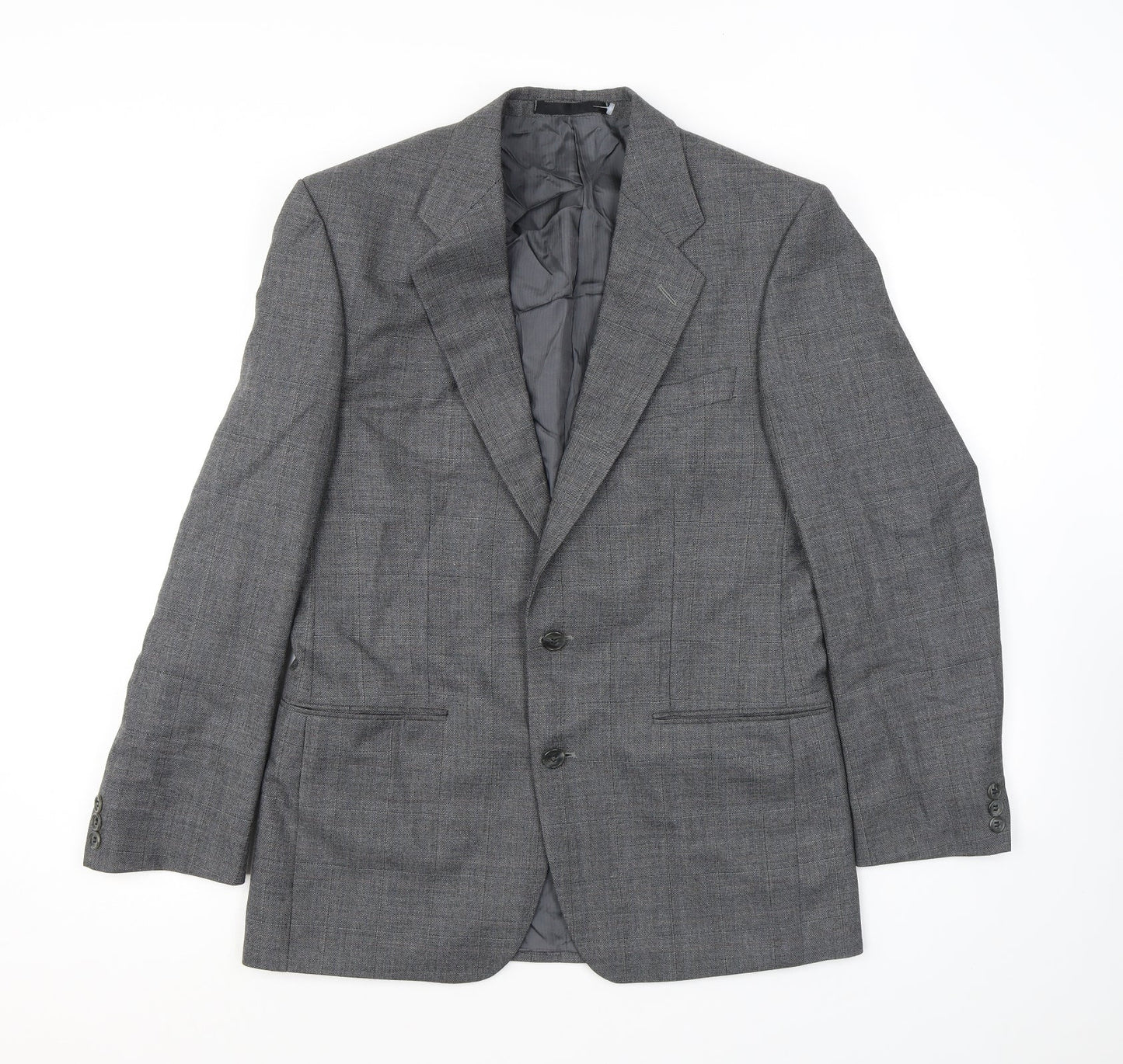 Mens UK Size 38 St Michael Regular Grey Suit Jacket