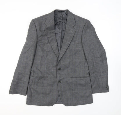 Mens UK Size 38 St Michael Regular Grey Suit Jacket