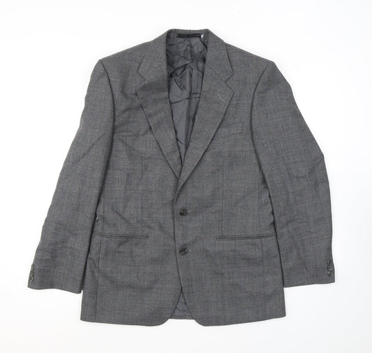 Mens UK Size 38 St Michael Regular Grey Suit Jacket