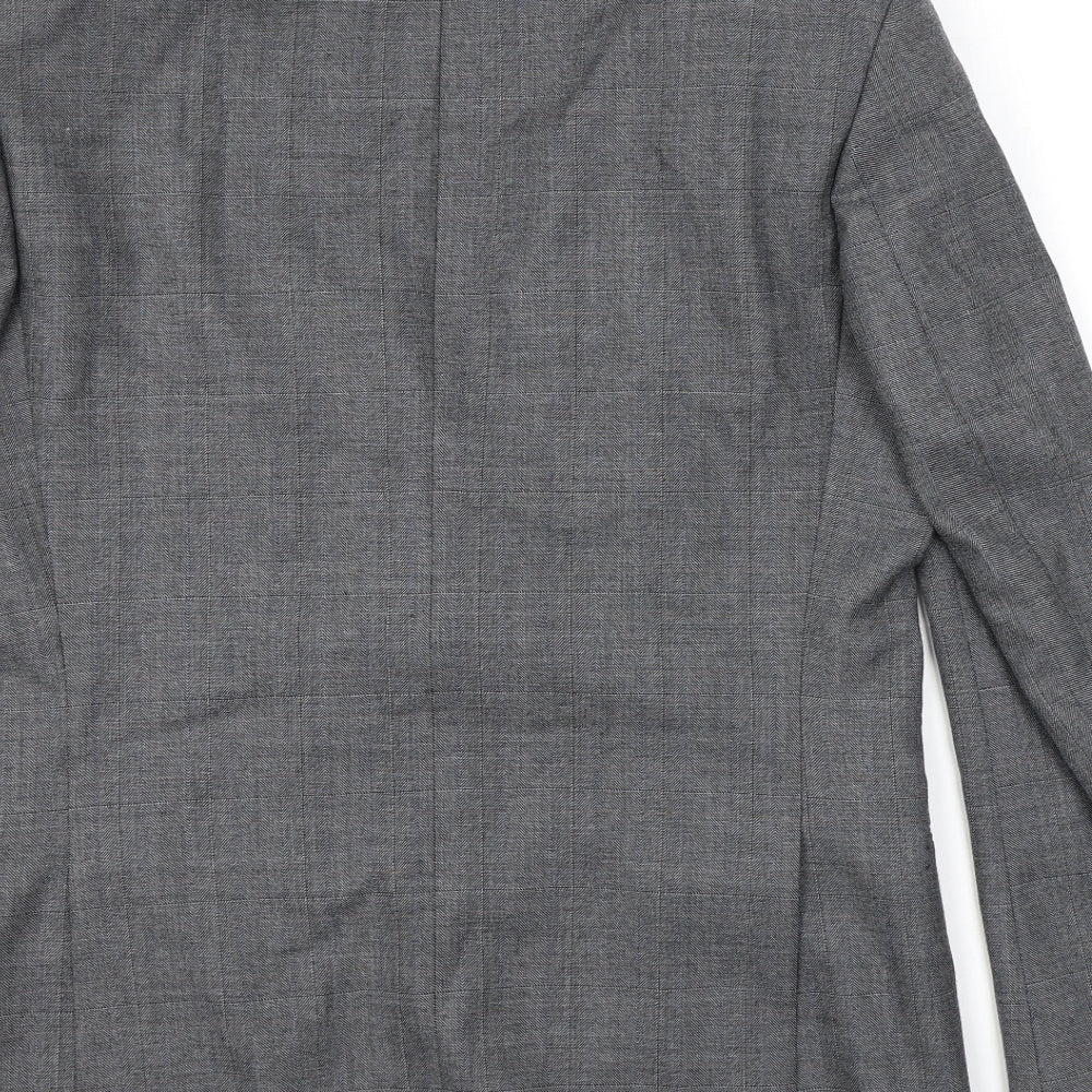 Mens UK Size 38 St Michael Regular Grey Suit Jacket