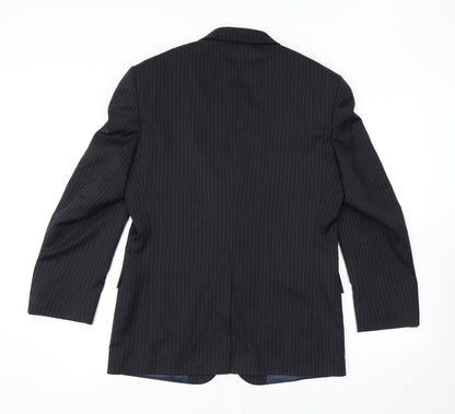 Mens UK Size 38 Marks and Spencer Regular Black Suit Jacket