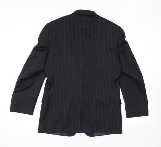 Mens UK Size 38 Marks and Spencer Regular Black Suit Jacket