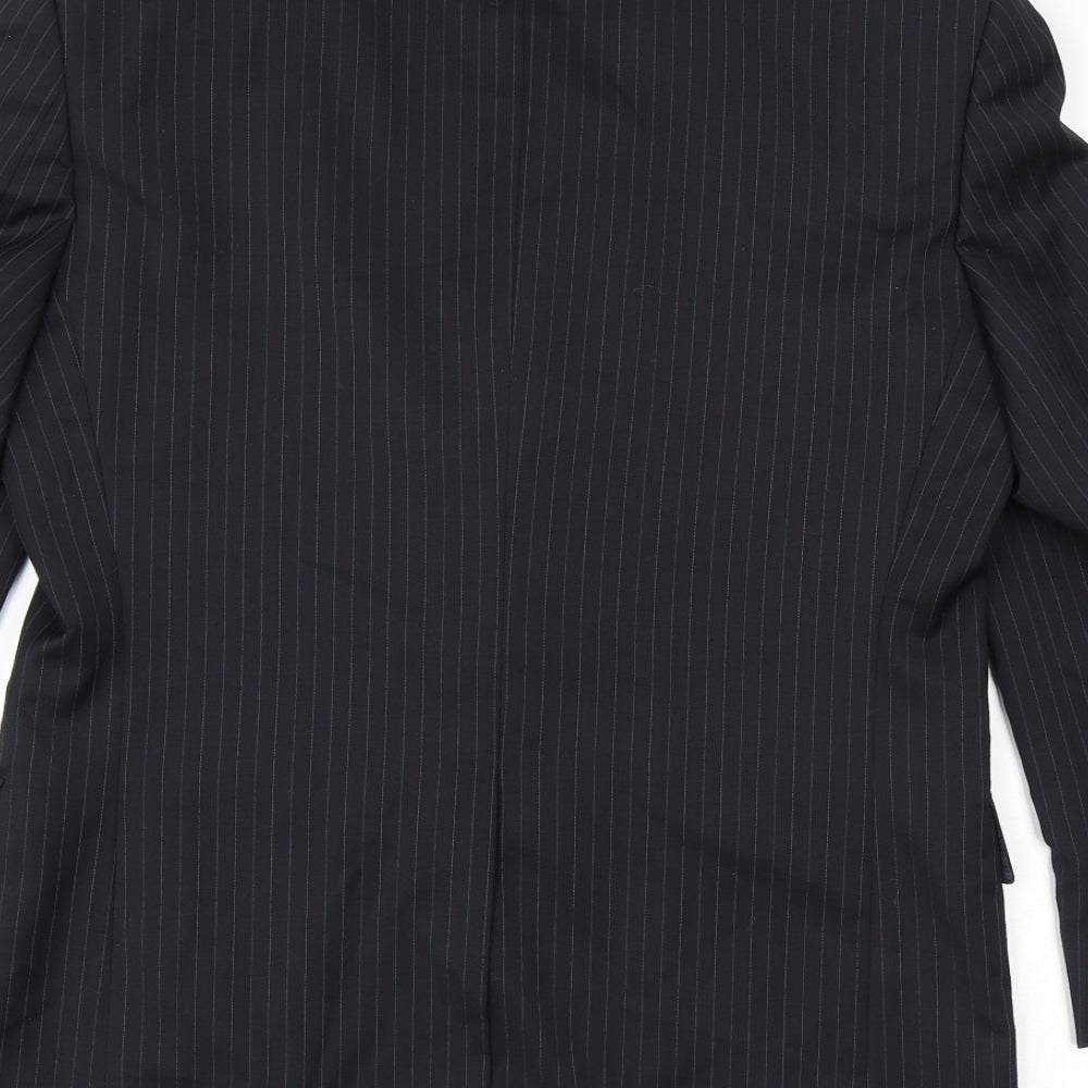 Mens UK Size 38 Marks and Spencer Regular Black Suit Jacket