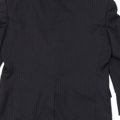 Mens UK Size 38 Marks and Spencer Regular Black Suit Jacket