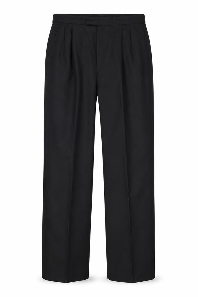 Mens UK Size 36 in Executex Regular Fit  Black Trousers