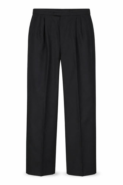 Mens UK Size 36 in Executex Regular Fit  Black Trousers