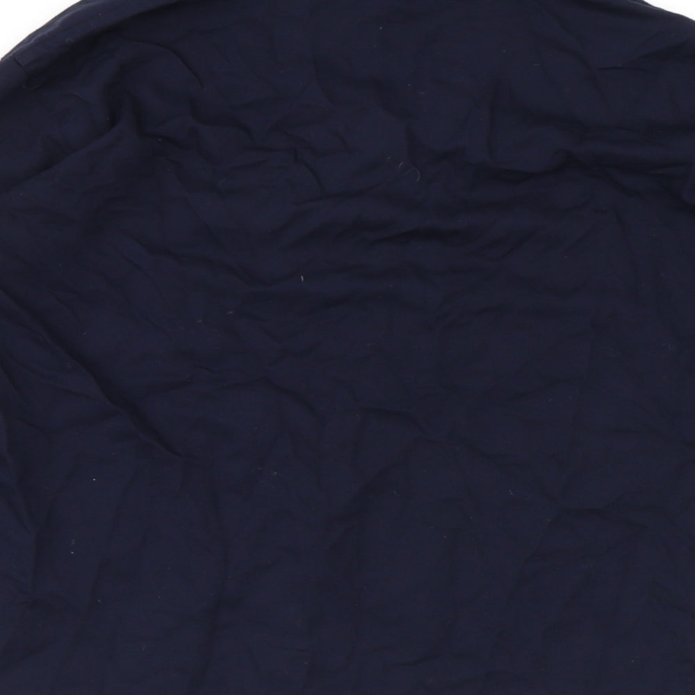 Womens UK Size XS Uniqlo Blue Basic Blouse