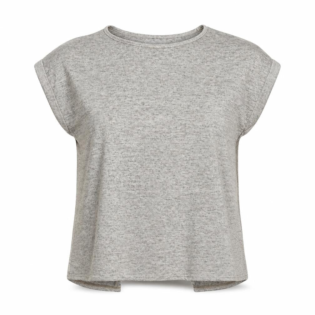 Womens UK Size 14 Warehouse Brown Basic T-Shirt