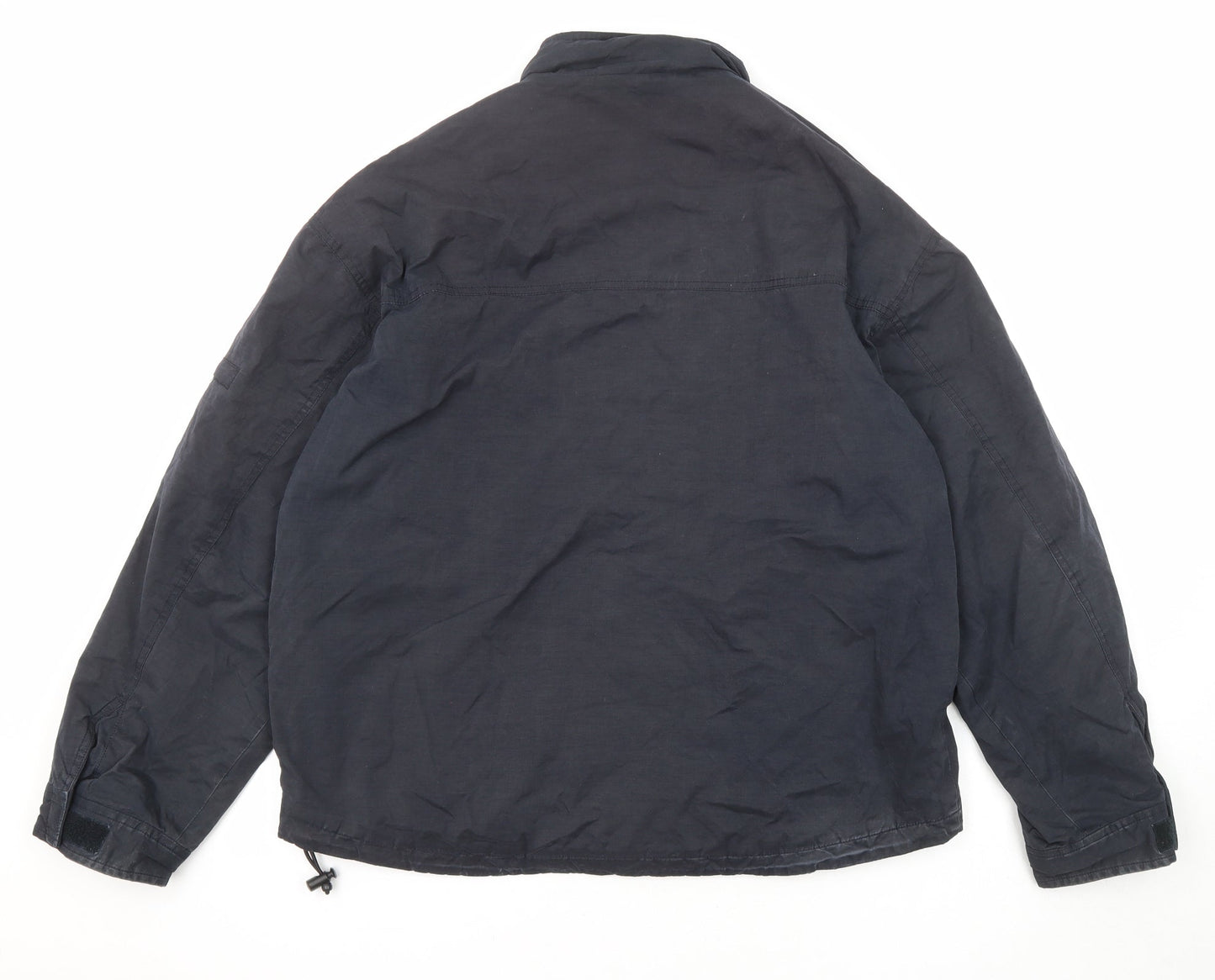 Mens UK Size M NEXT Black Windbreaker Coat