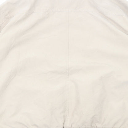 Mens UK Size XL Lincoln Beige Bomber Jacket