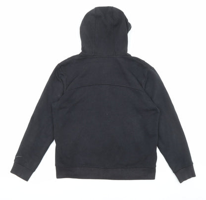 Womens UK Size 10 LA Gear Black Full Zip Hoodie