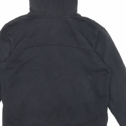 Womens UK Size 10 LA Gear Black Full Zip Hoodie