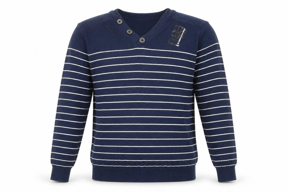 Mens UK Size M NEXT Blue Pullover Jumper