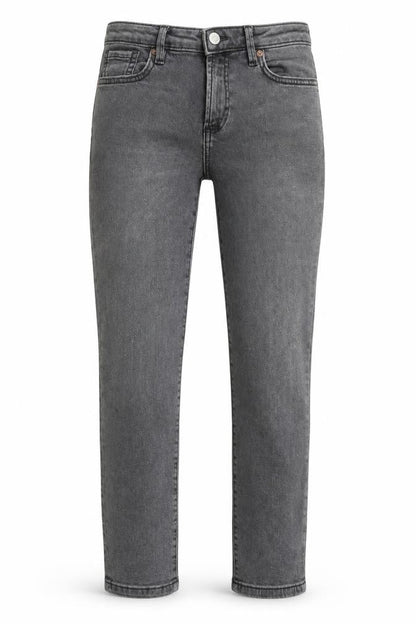 Womens UK Size 8 Mango Regular Fit Skinny Grey Jeans