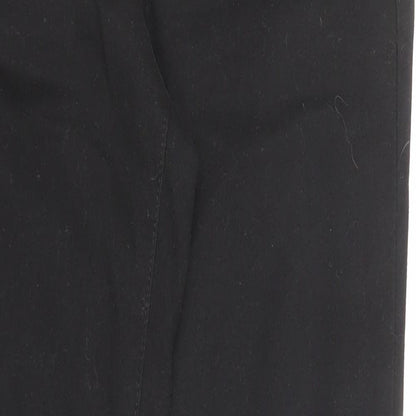NEXT Womens Black Cotton Skinny Jeans Size 30 in L29 in Slim Zip