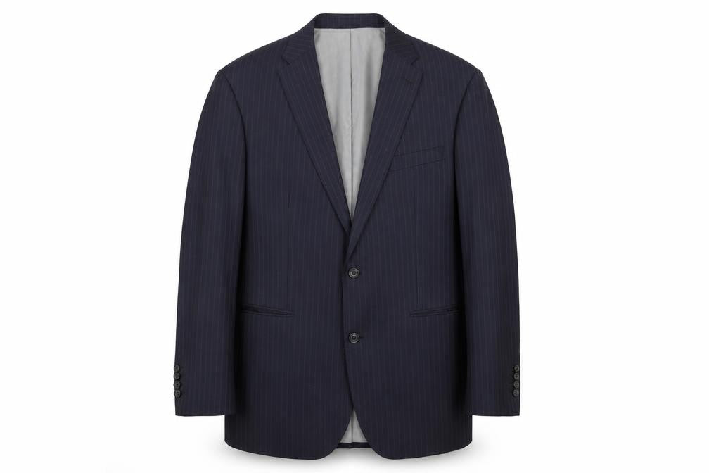 Mens UK Size 42 Samuel Windsor Regular Blue Suit Jacket