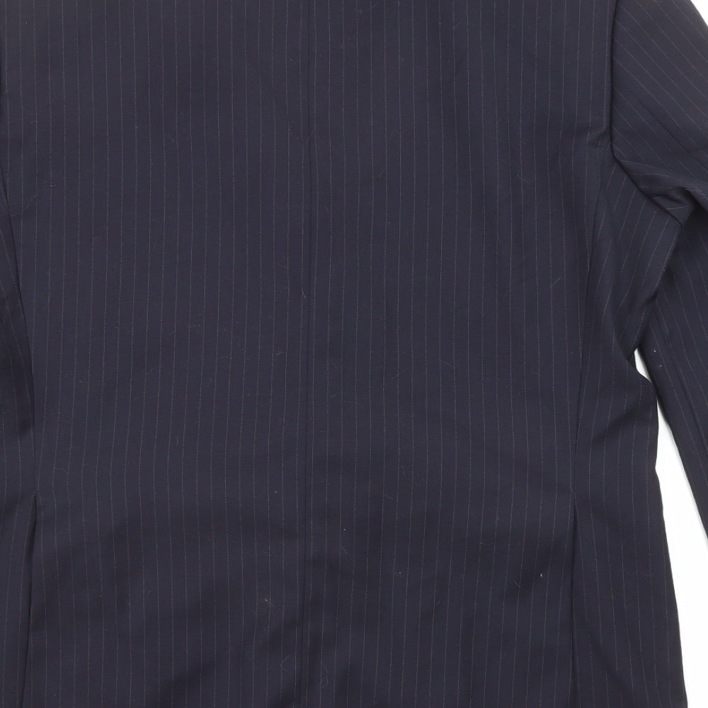 Mens UK Size 42 Samuel Windsor Regular Blue Suit Jacket