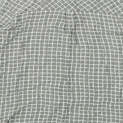 Womens UK Size 8 Topshop Green Basic Button-Up