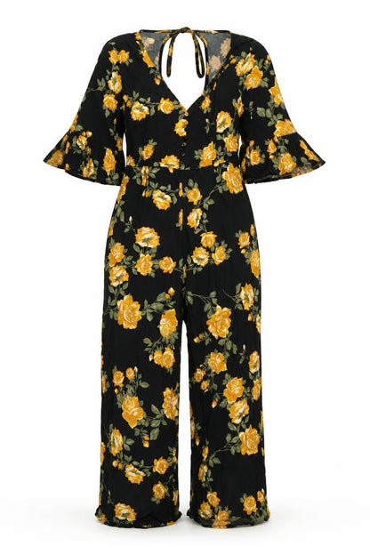 Womens UK Size 6 Miss Selfridge One-Piece Multicoloured Jumpsuit