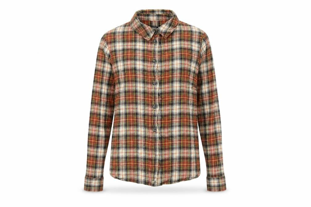 Womens UK Size M BDG Orange Basic Button-Up