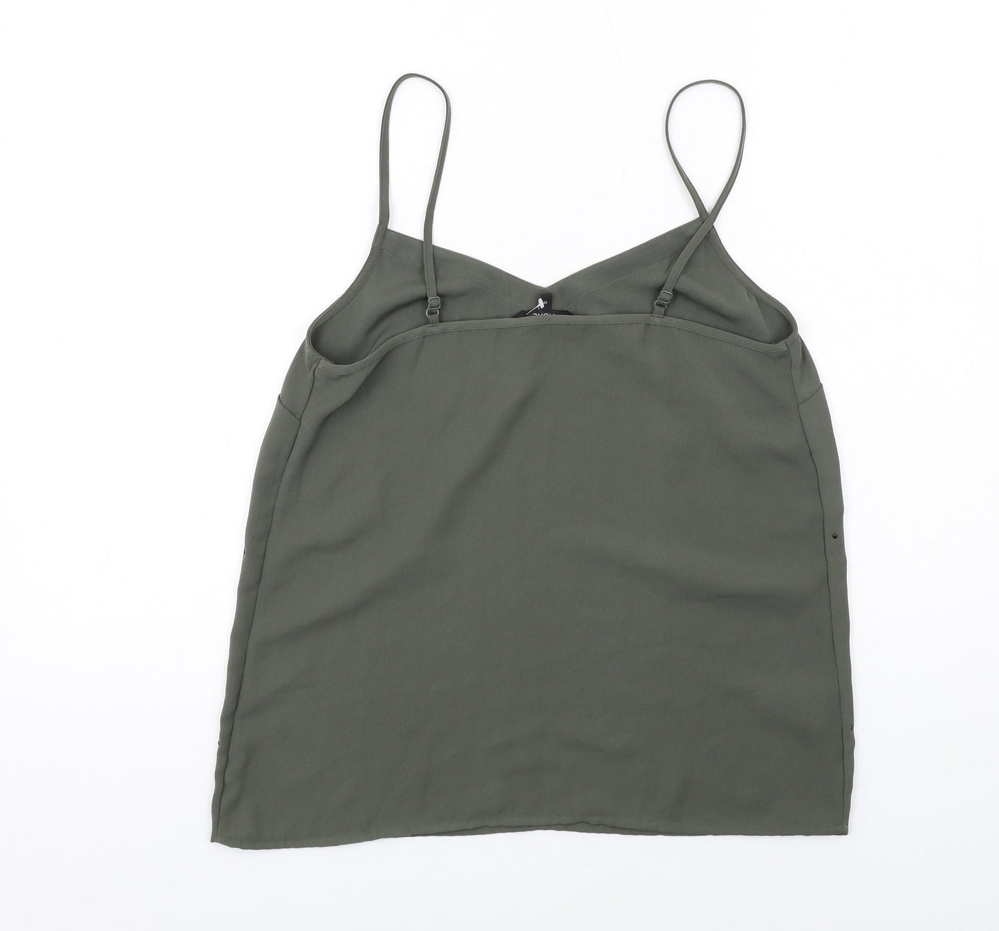 Womens UK Size 10 NEXT Green Camisole Blouse