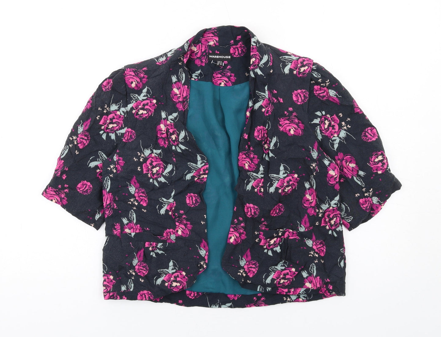 Womens UK Size 12 Warehouse Multicoloured Jacket