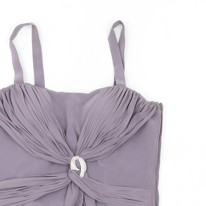 Womens UK Size 14 dusk Purple Camisole Tank