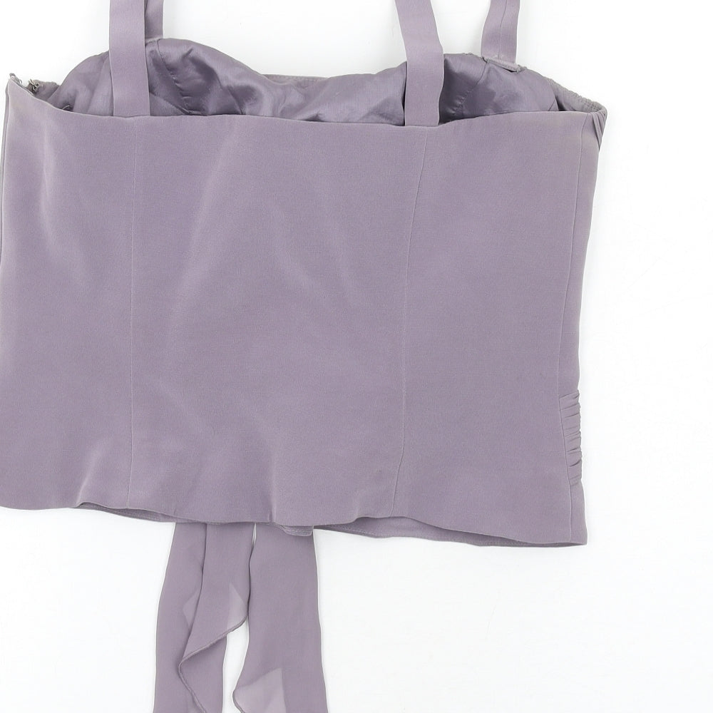 Womens UK Size 14 dusk Purple Camisole Tank