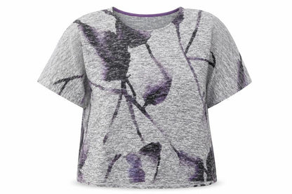 Womens UK Size 12 RJR.John Rocha Grey Jersey Blouse