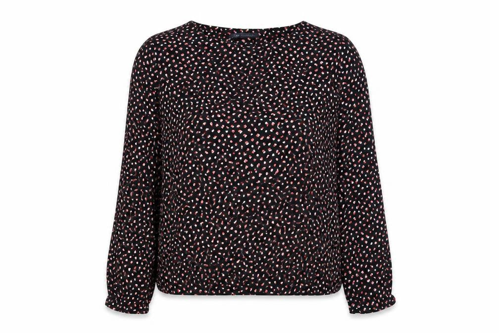 Womens UK Size 12 Marks and Spencer Black Basic Blouse