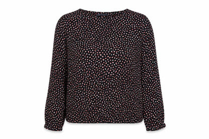 Womens UK Size 12 Marks and Spencer Black Basic Blouse