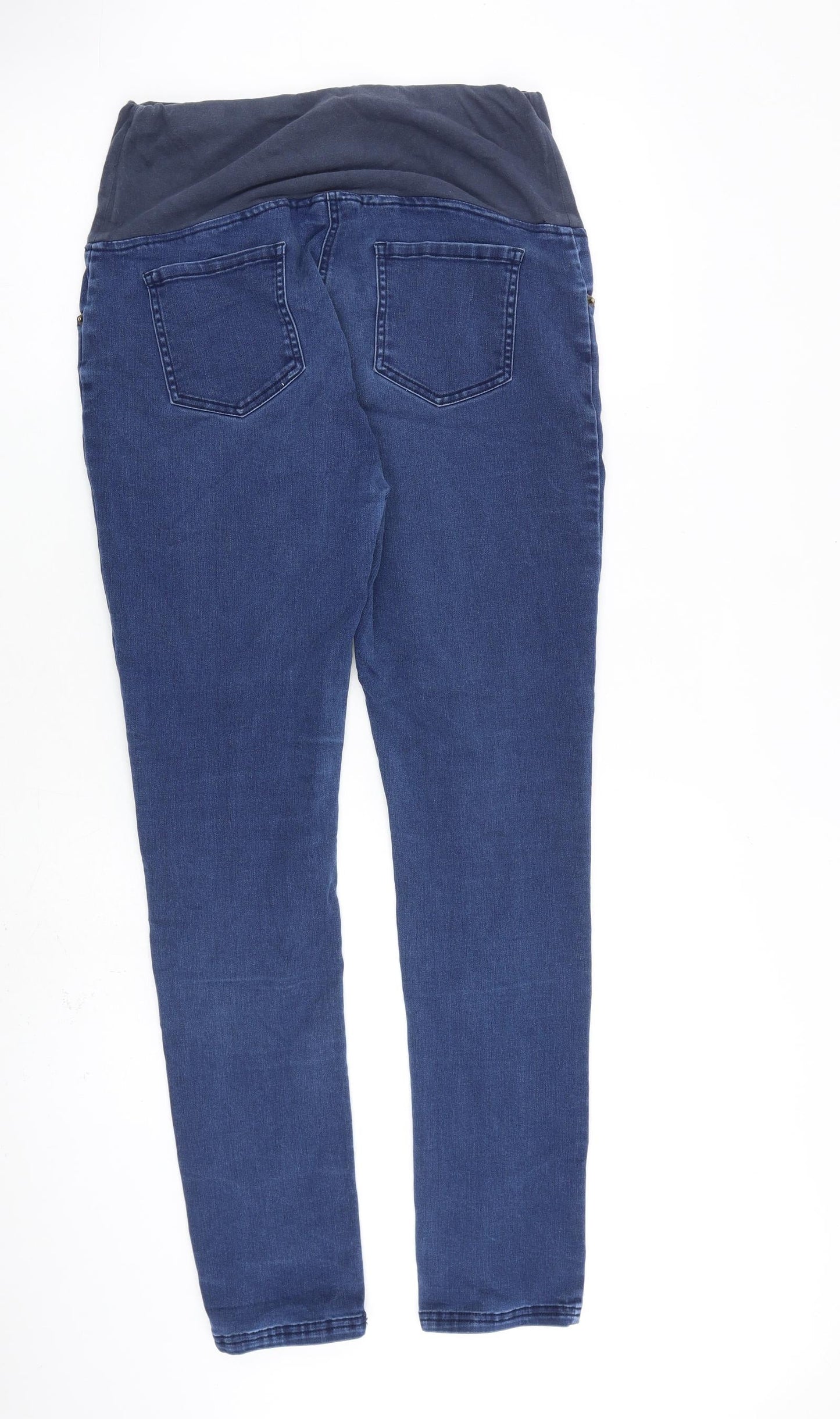 Womens UK Size M JoJo Maman Bébé Regular Fit Skinny Blue Jeans