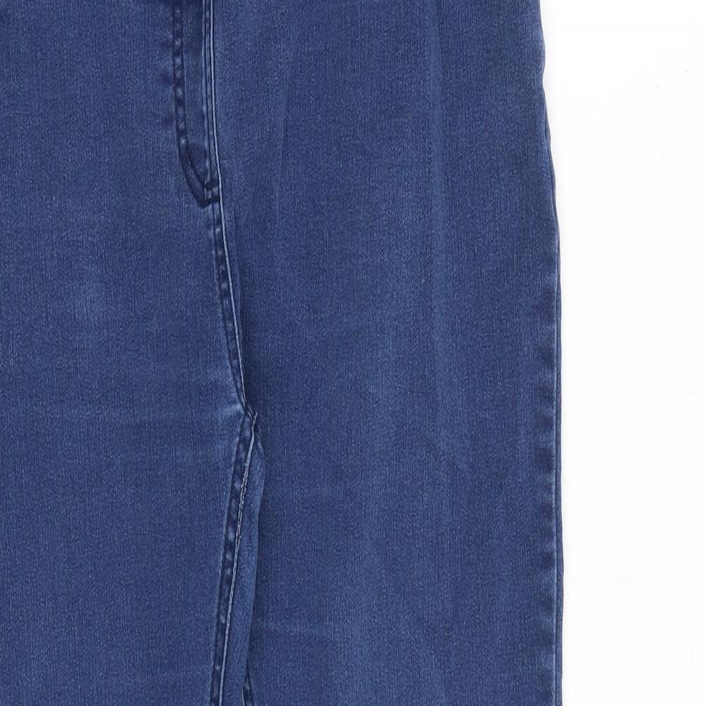 Womens UK Size M JoJo Maman Bébé Regular Fit Skinny Blue Jeans