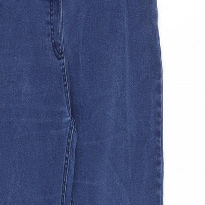 Womens UK Size M JoJo Maman Bébé Regular Fit Skinny Blue Jeans