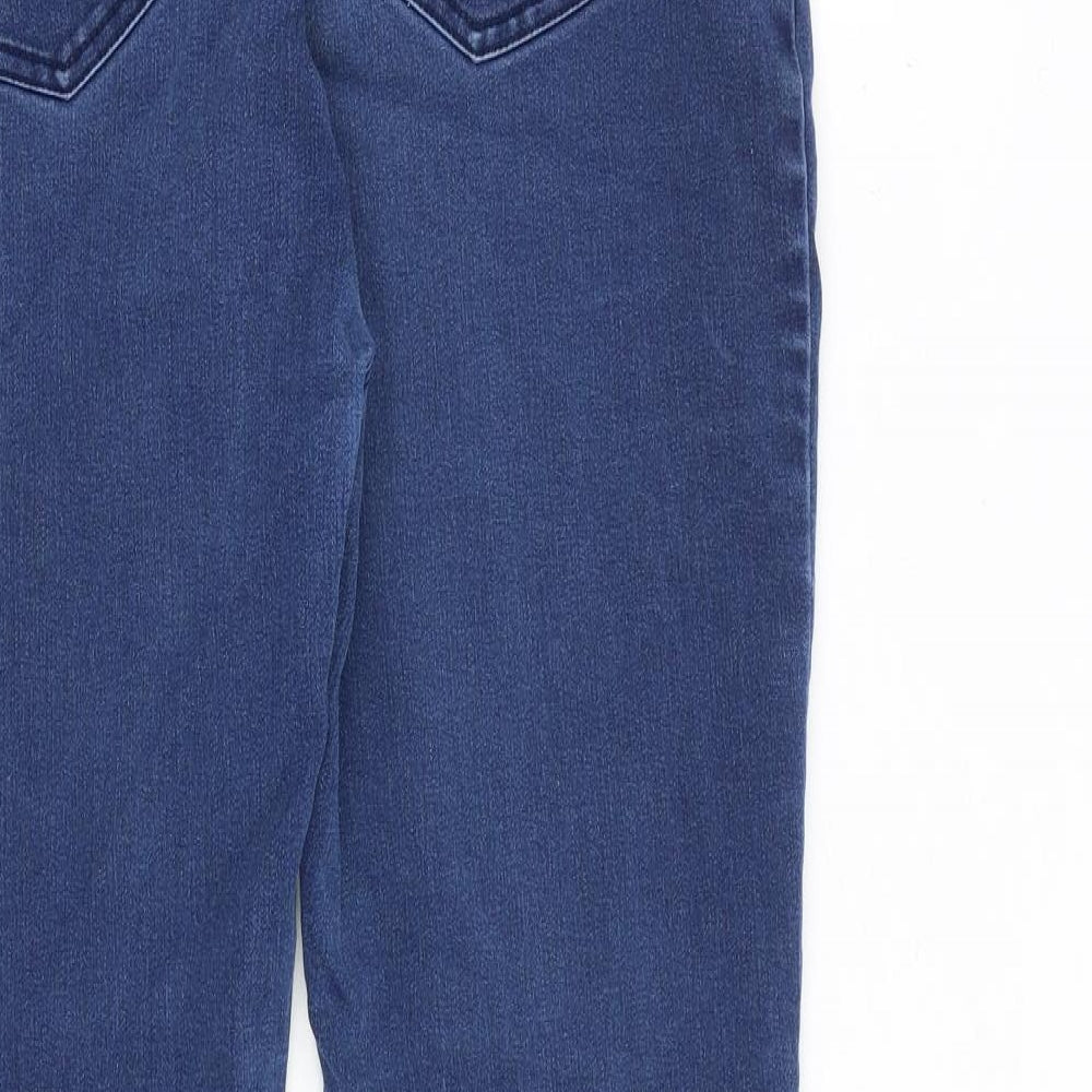 Womens UK Size M JoJo Maman Bébé Regular Fit Skinny Blue Jeans