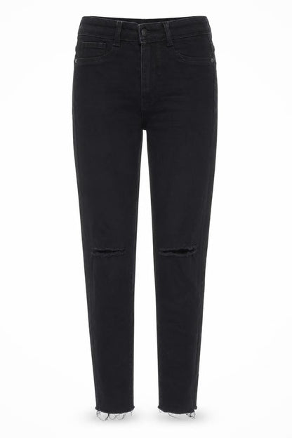 Womens UK Size 6 Zara Slim Fit Skinny Black Jeans