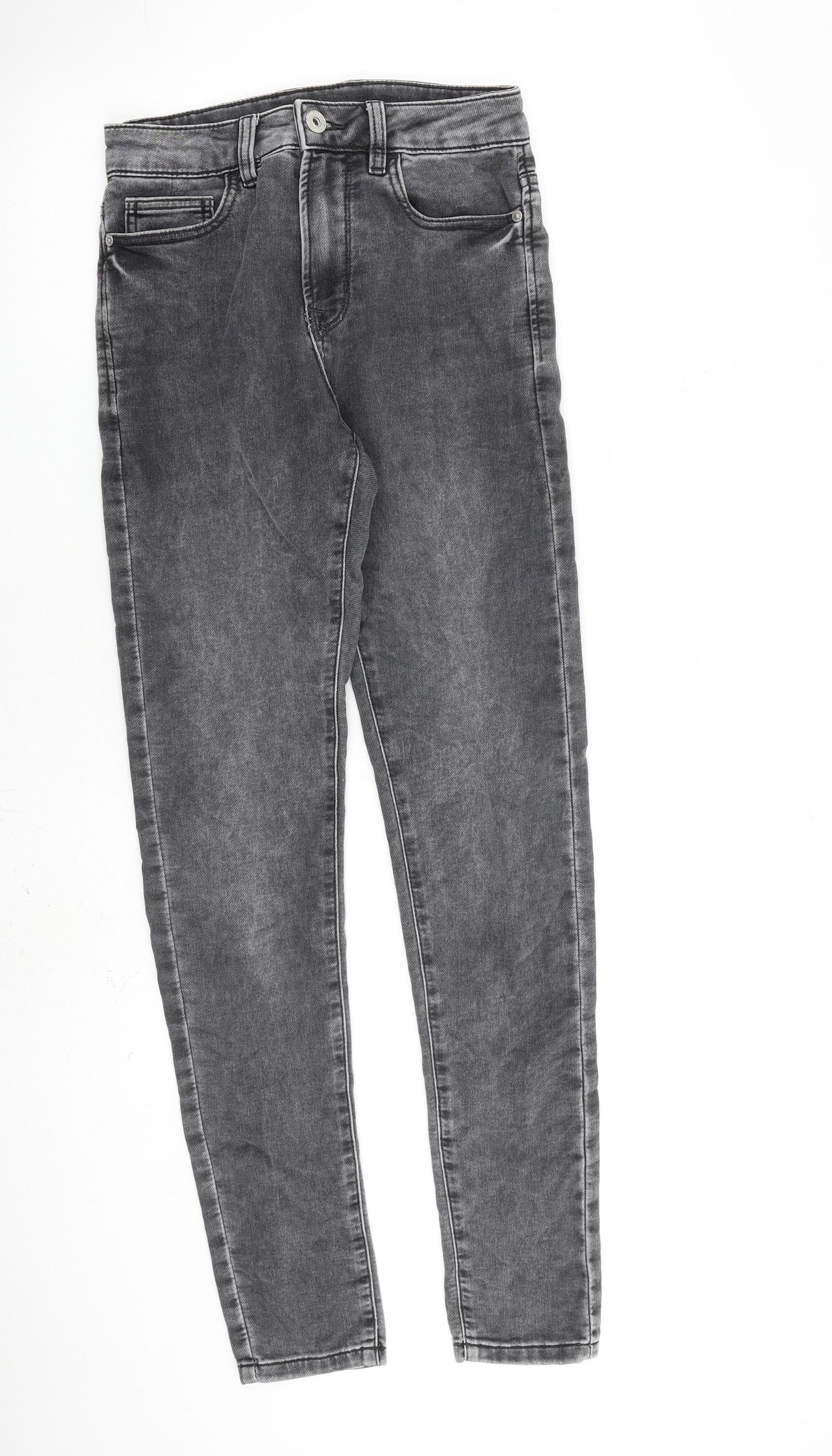 Mens UK Size 28 in NEXT Slim Fit Skinny Grey Jeans
