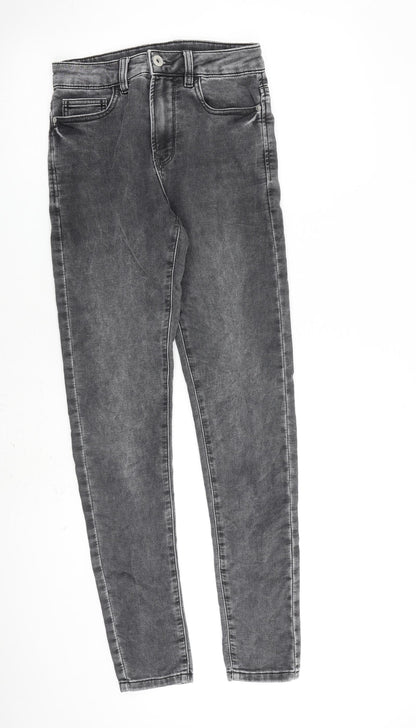Mens UK Size 28 in NEXT Slim Fit Skinny Grey Jeans